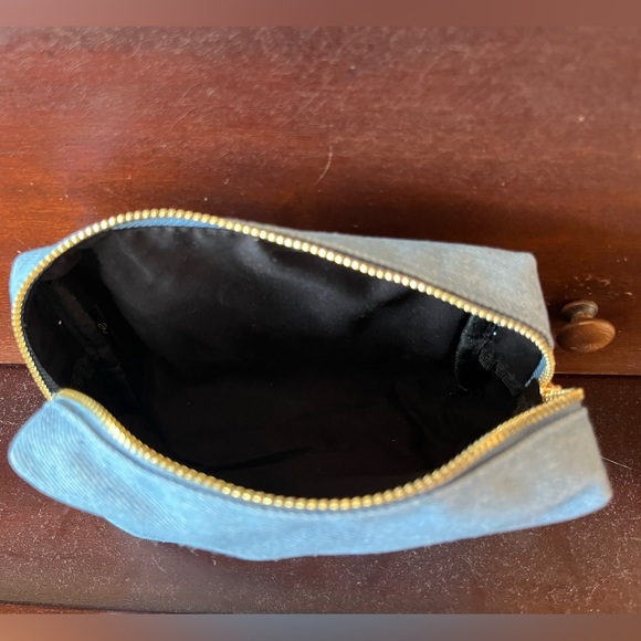 Lisa Eldridge Denim Makeup Bag - Picture 3 of 7